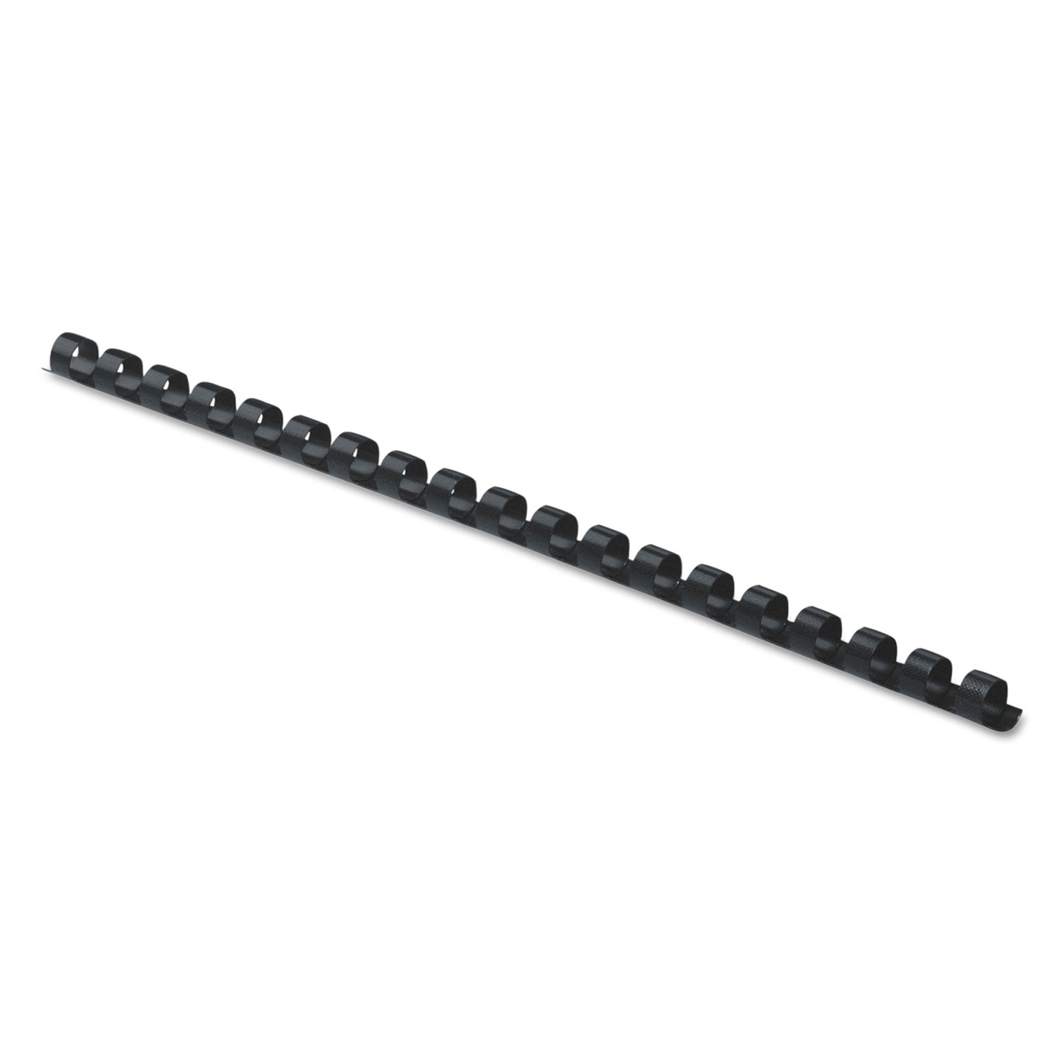 Fellowes® Plastic Comb Bindings, 5/16" Diameter, 40 Sheet Capacity, Black, 100 Combs/Pack