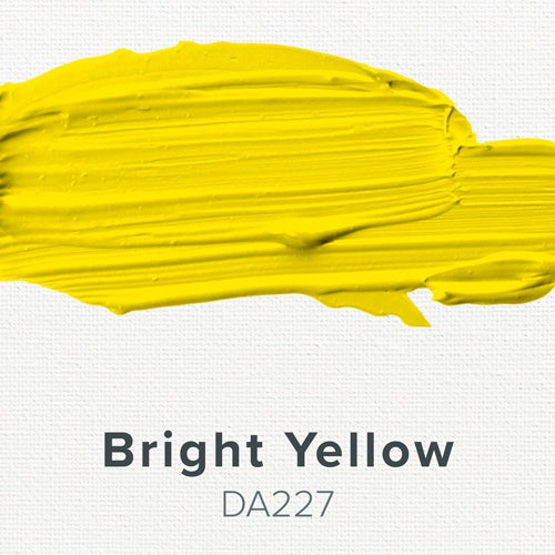 Americana Acrylic Paint 2oz Bright Yellow - Transparent