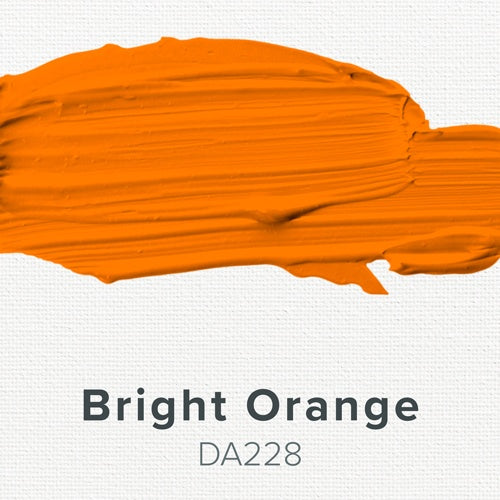 Americana Acrylic Paint 2oz Bright Orange - Semi-Opaque