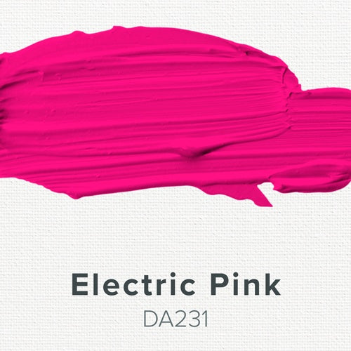 Americana Acrylic Paint 2oz Electric Pink - Opaque