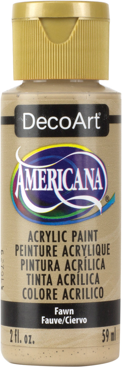 Americana Acrylic Paint 2oz Fawn - Opaque