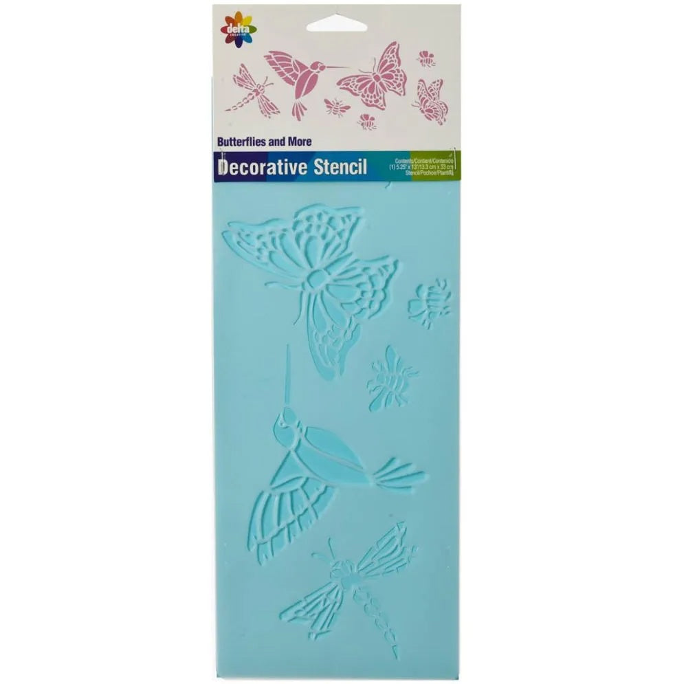 Stencil Magic Decorative Stencils Delicate Vine Border 8.25"X18"
