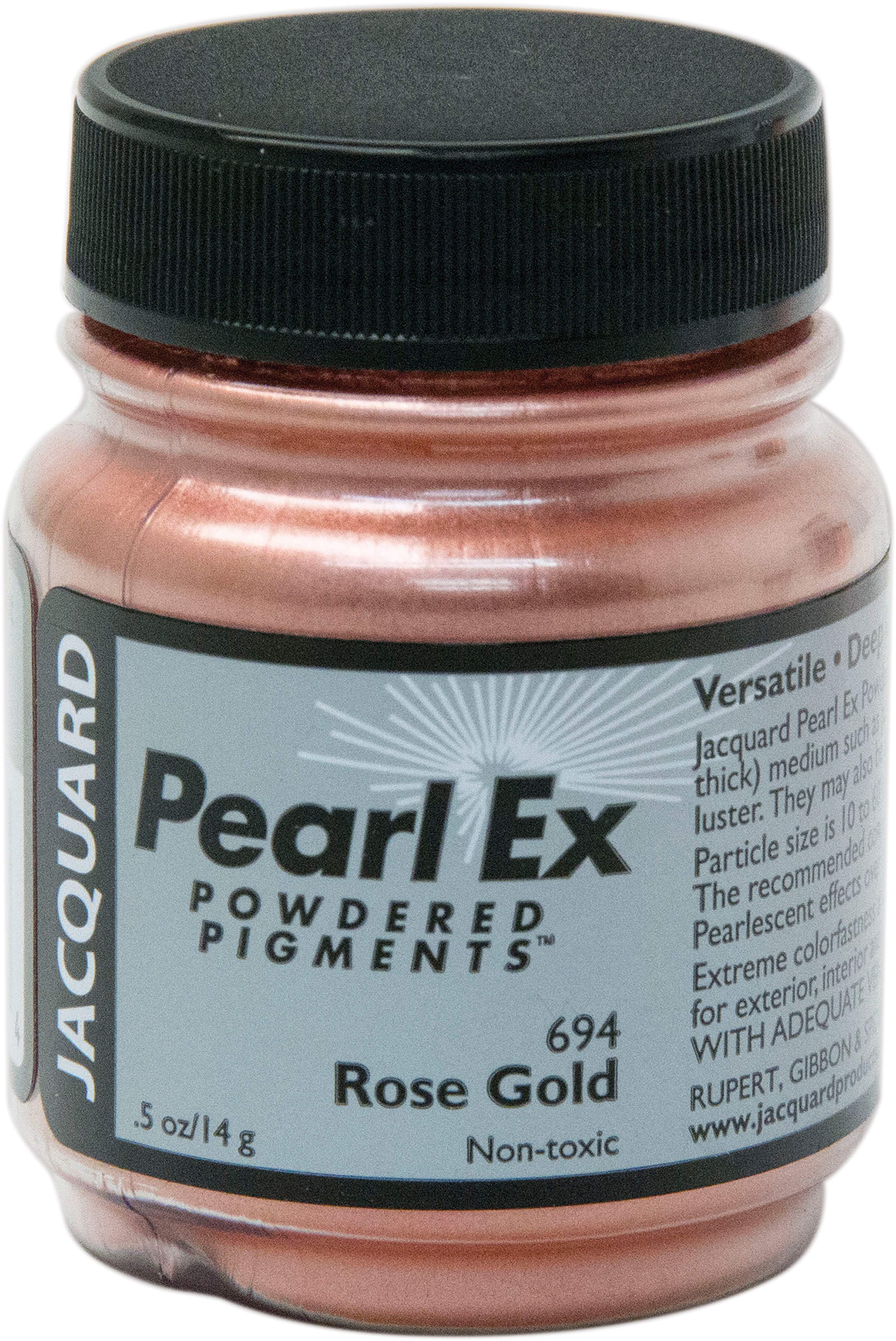 Jacquard Pearl Ex Powdered Pigment 14g Rose Gold
