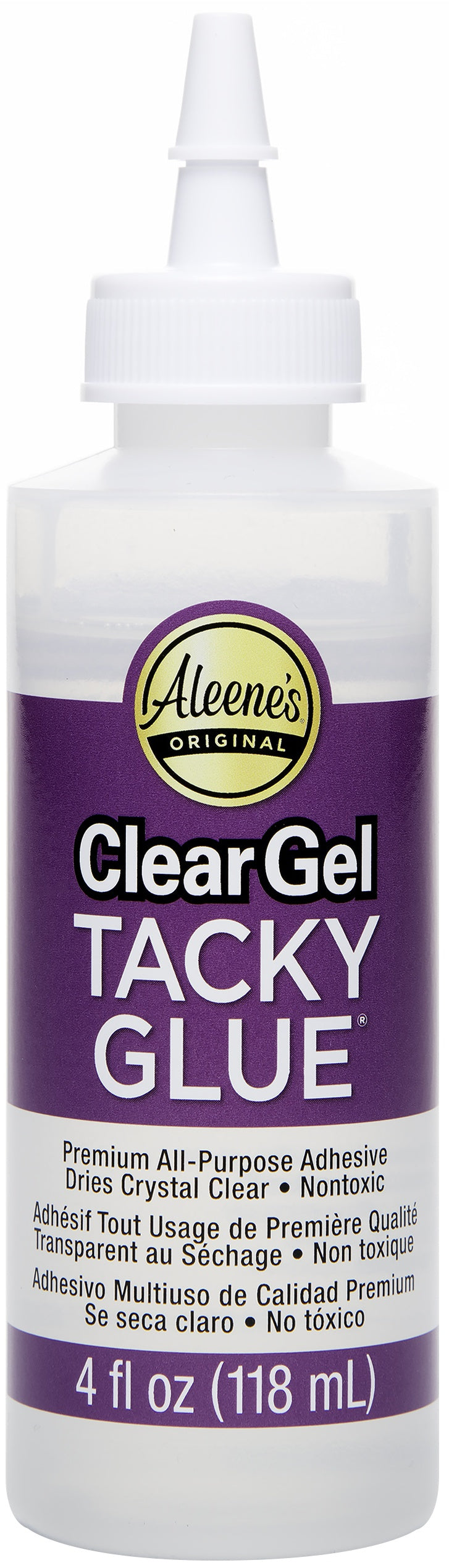 Clear Gel Tacky Glue 4oz. Bottle 