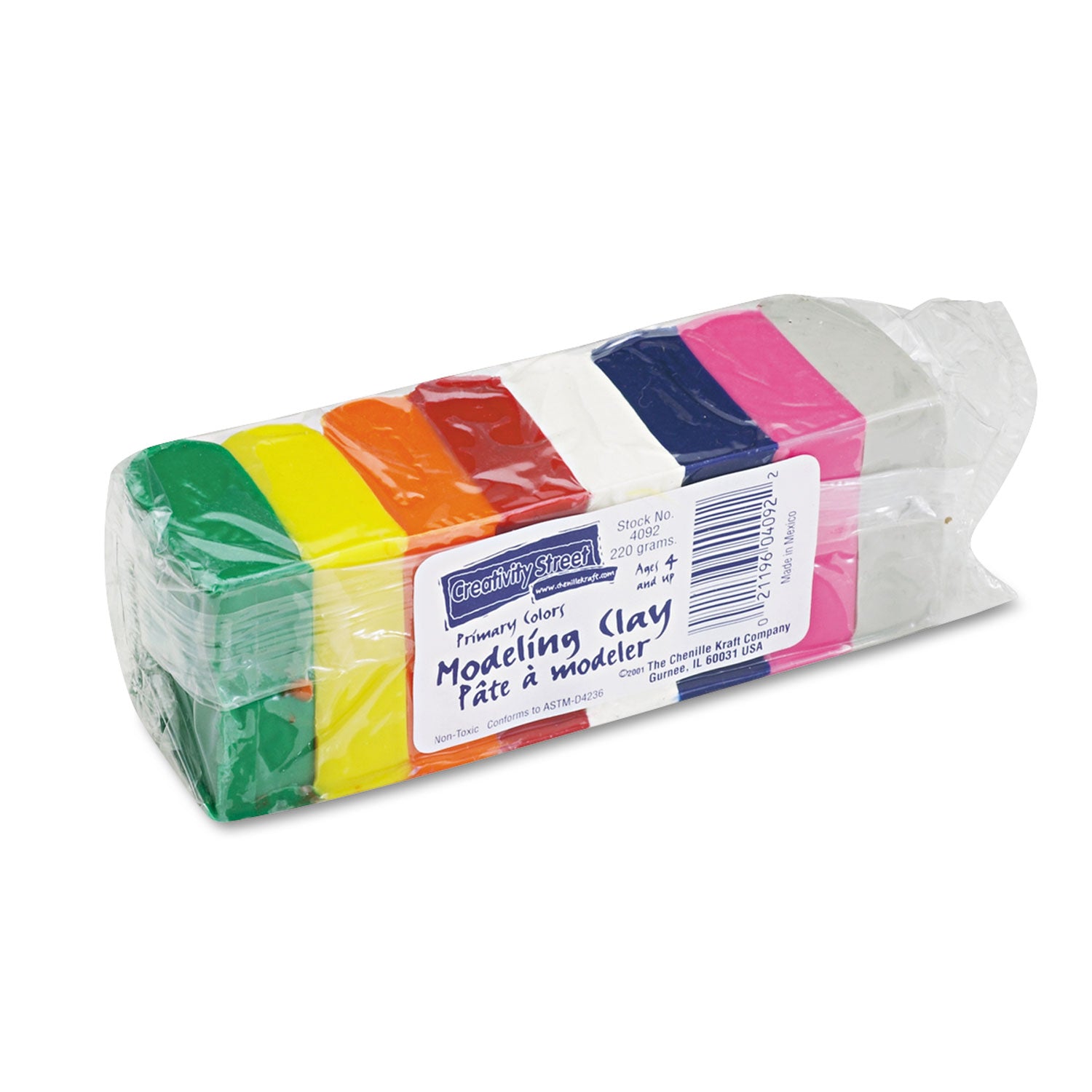 Modeling Clay 220g Bright Hues