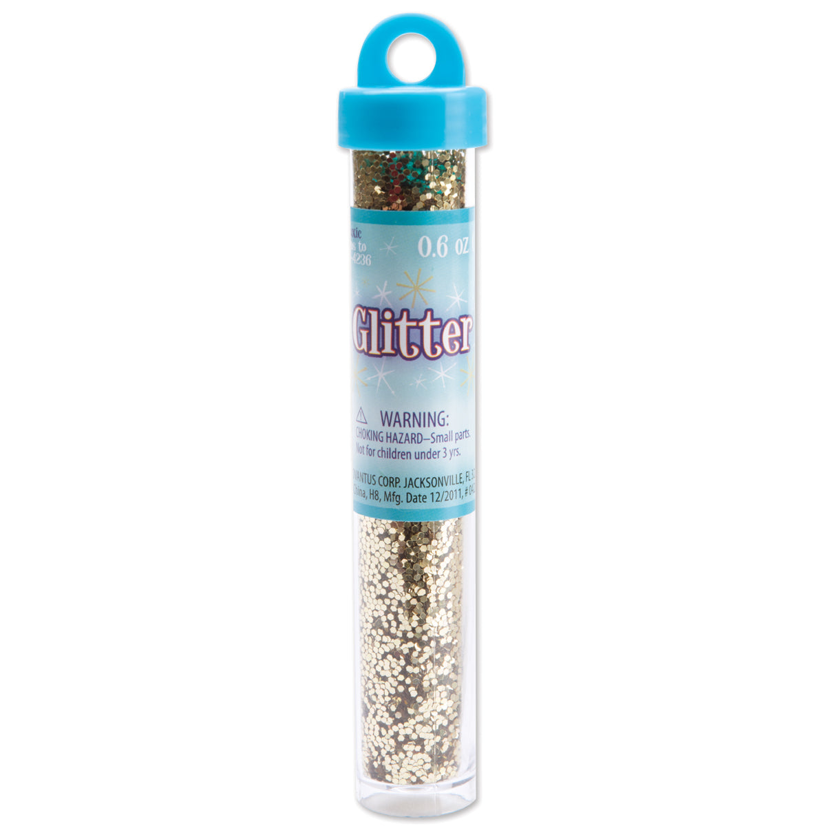 Glitter .6oz Gold