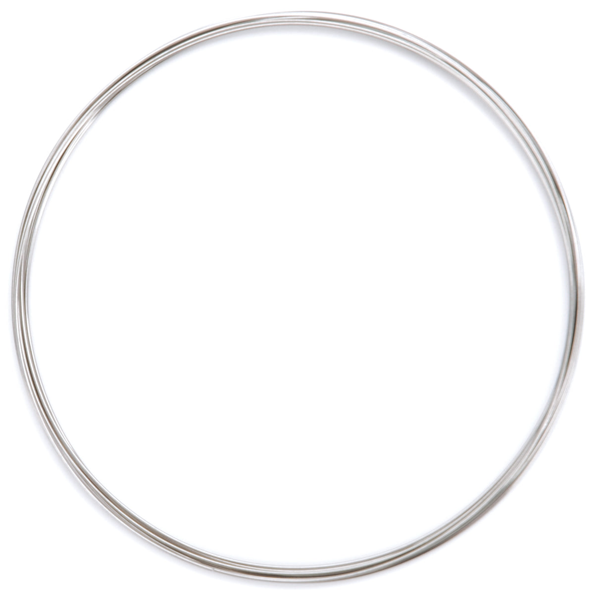 Remembrance Memory Wire Necklace .62mm .25oz Bright - 9 Coils
