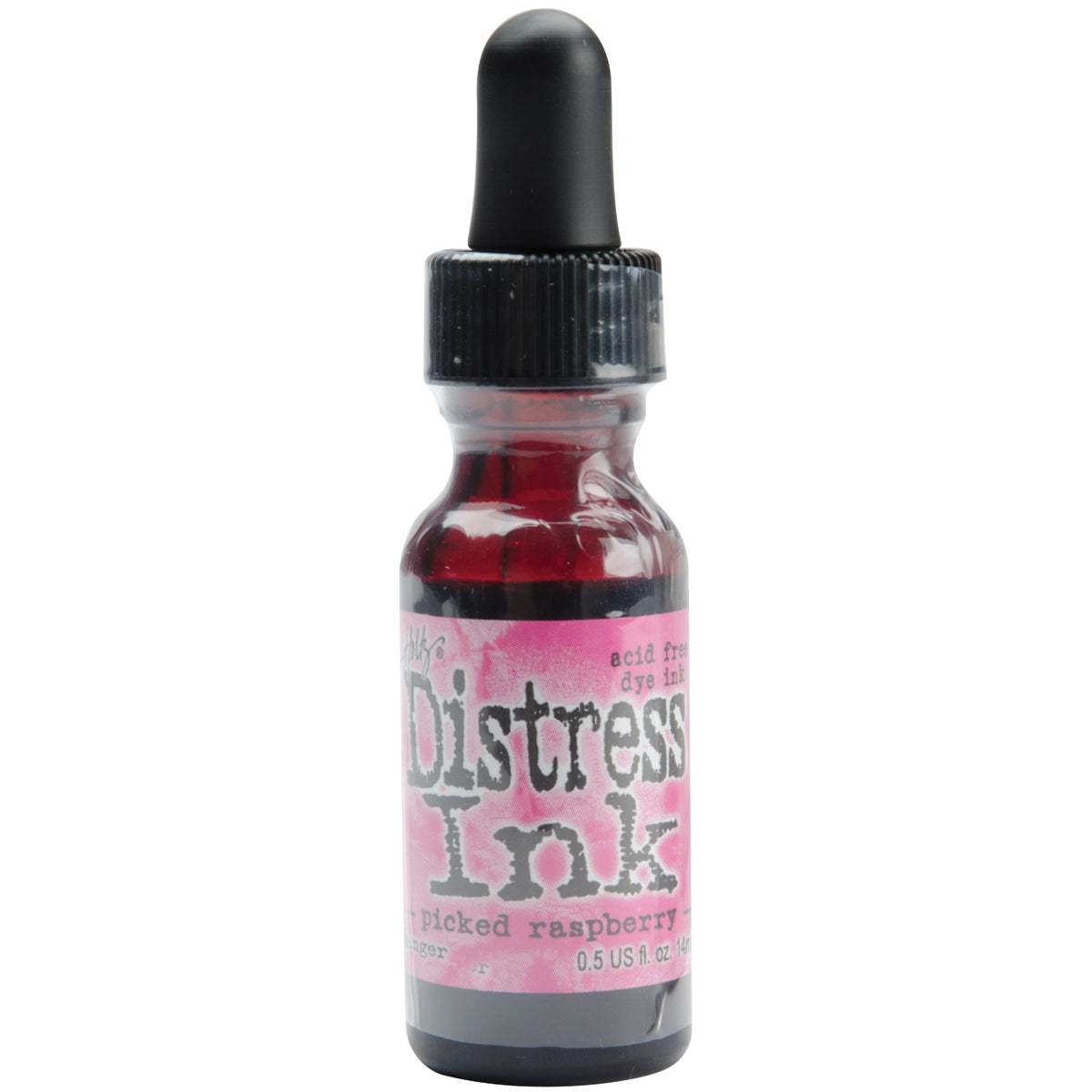 Distress Pad Re-Inker .5oz Picked Raspberry