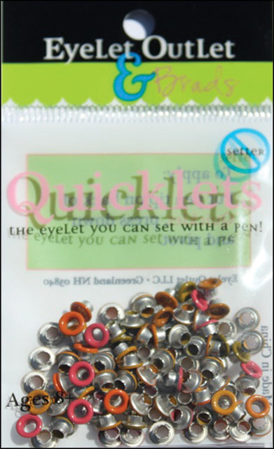 Eyelet Outlet Quicklets Round 84/Pkg Fall 2