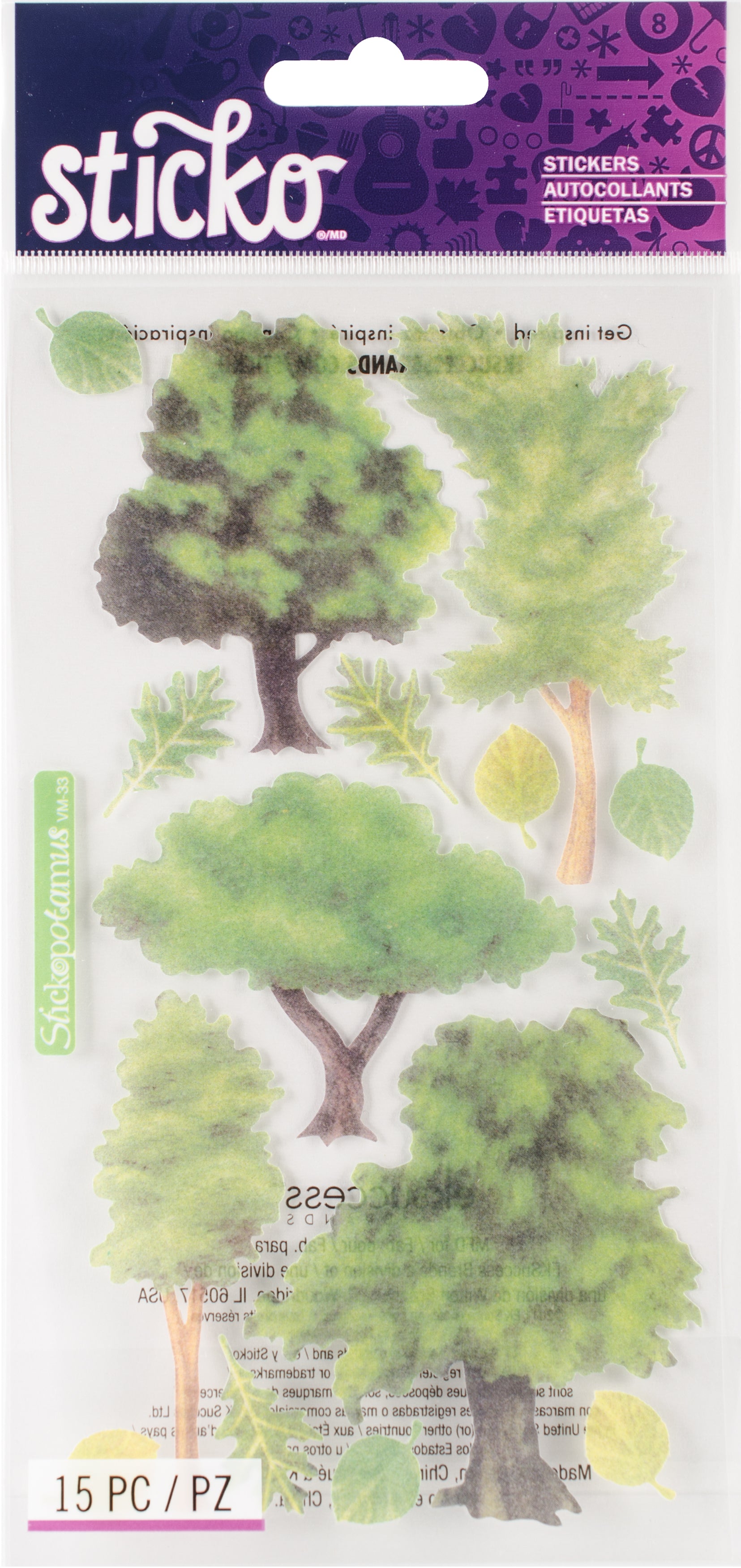 Sticko Stickers Trees