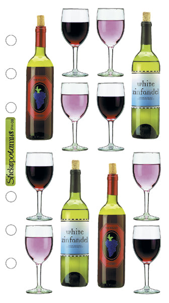 Sticko Stickers Wine