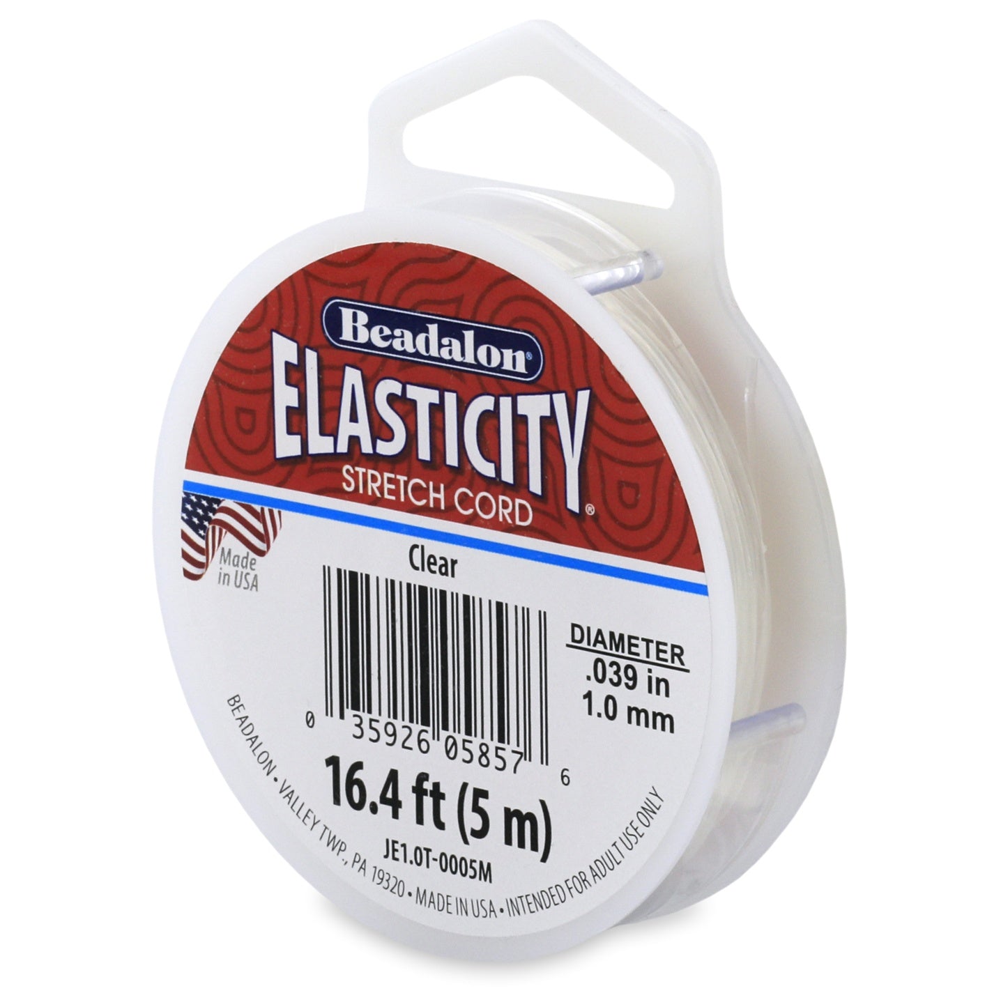 Elasticity 1mmX5m Clear