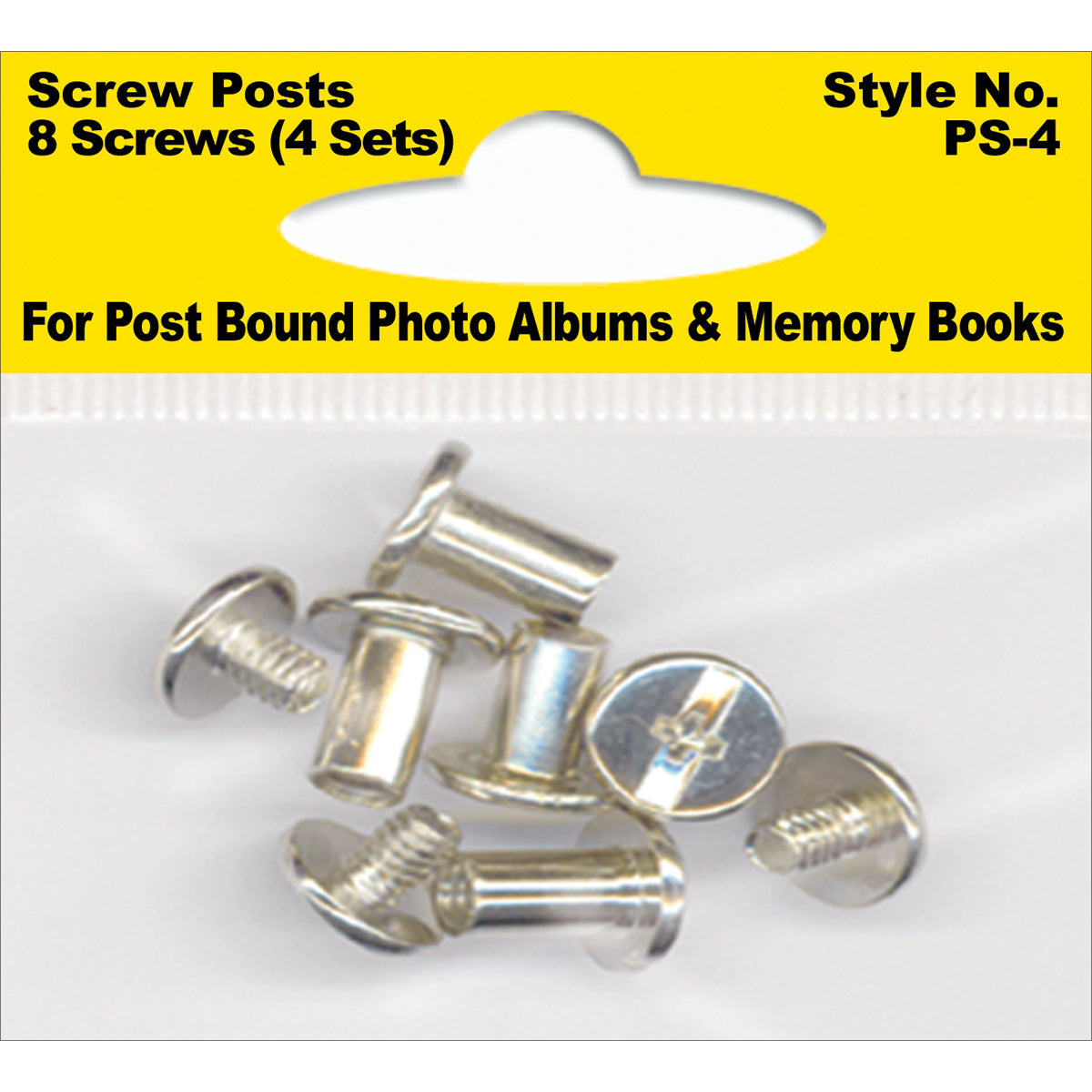 Pioneer Screw Post Extenders Male/Female End Post 8/Pkg  