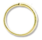 Jump Rings 6mm 144/Pkg Gold-Plated