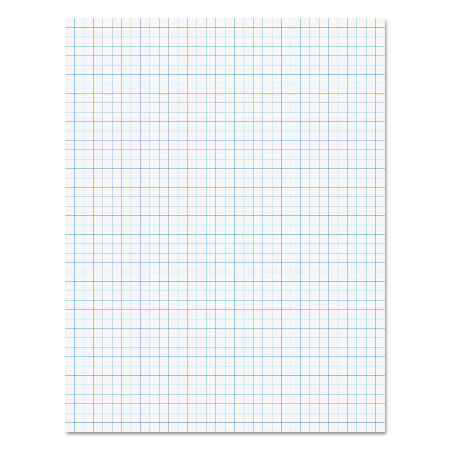 Ampad® Quadrille Pads, 4 Squares/Inch, 8 1/2 x 11, White, 50 Sheets