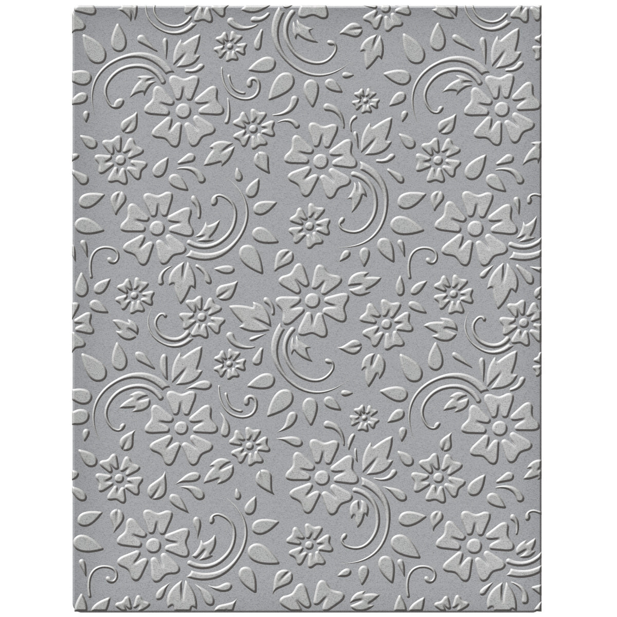 Spellbinders Embossing Folder Small Flowers & Leaves