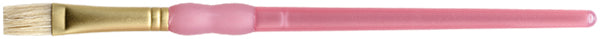 Crafter's Choice White Bristle Flat Brush Size 8