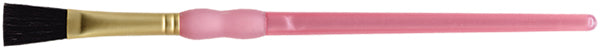 Crafter's Choice Black Bristle Flat Brush 3/4" Width