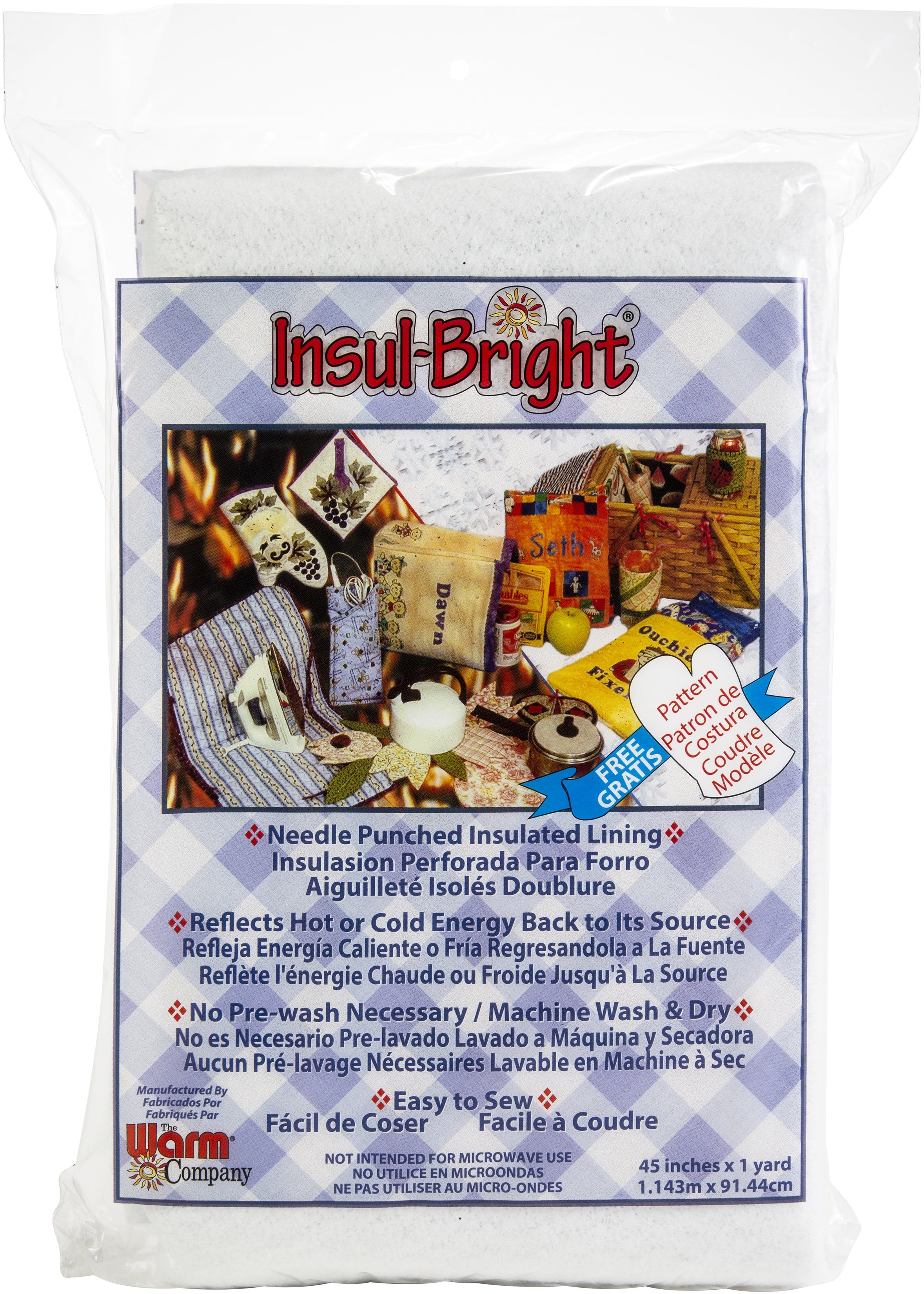 Insul-Bright Insulated Lining 36"X45"