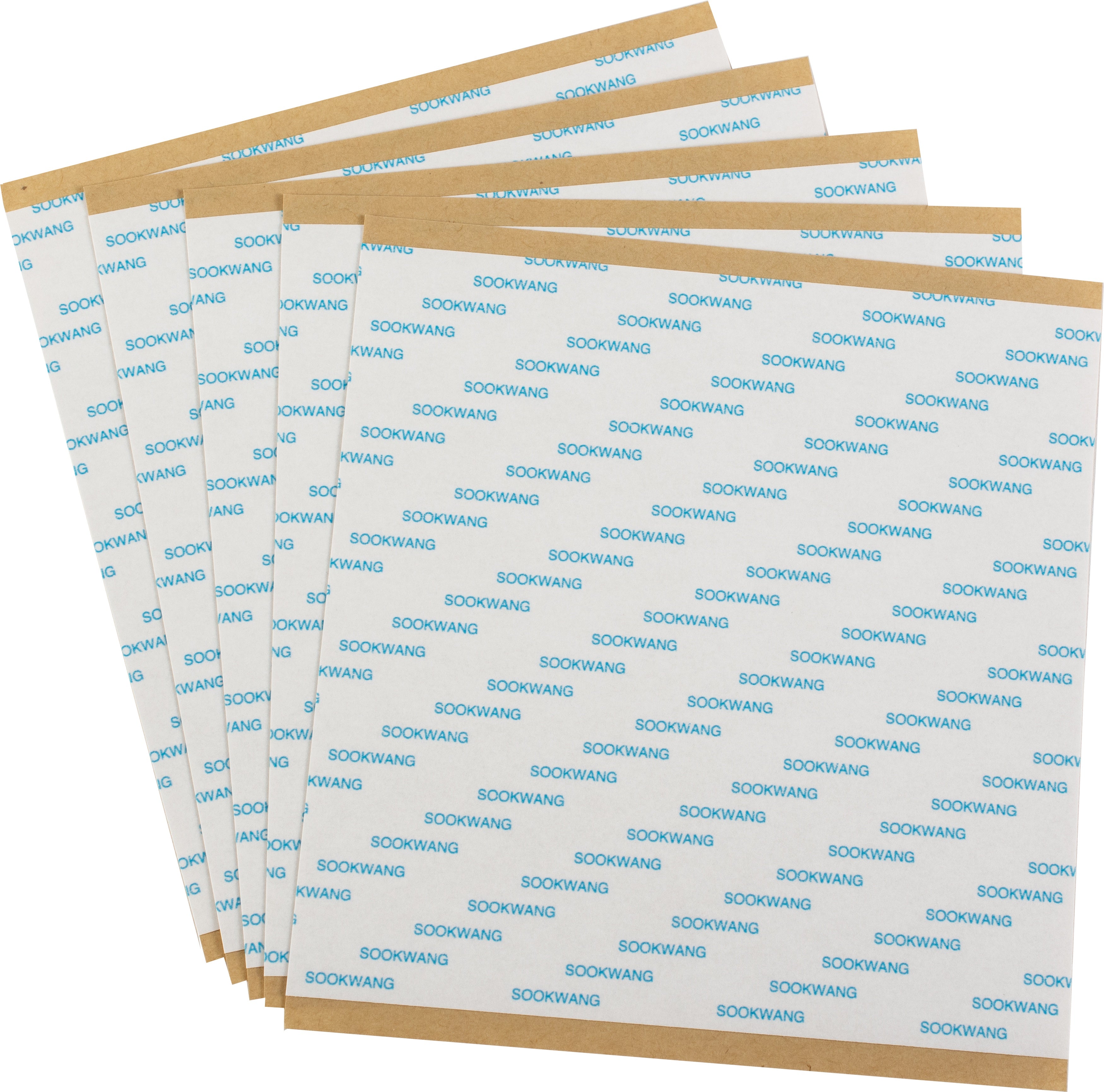 Scor-Tape Sheets 5/Pkg 6"X6"