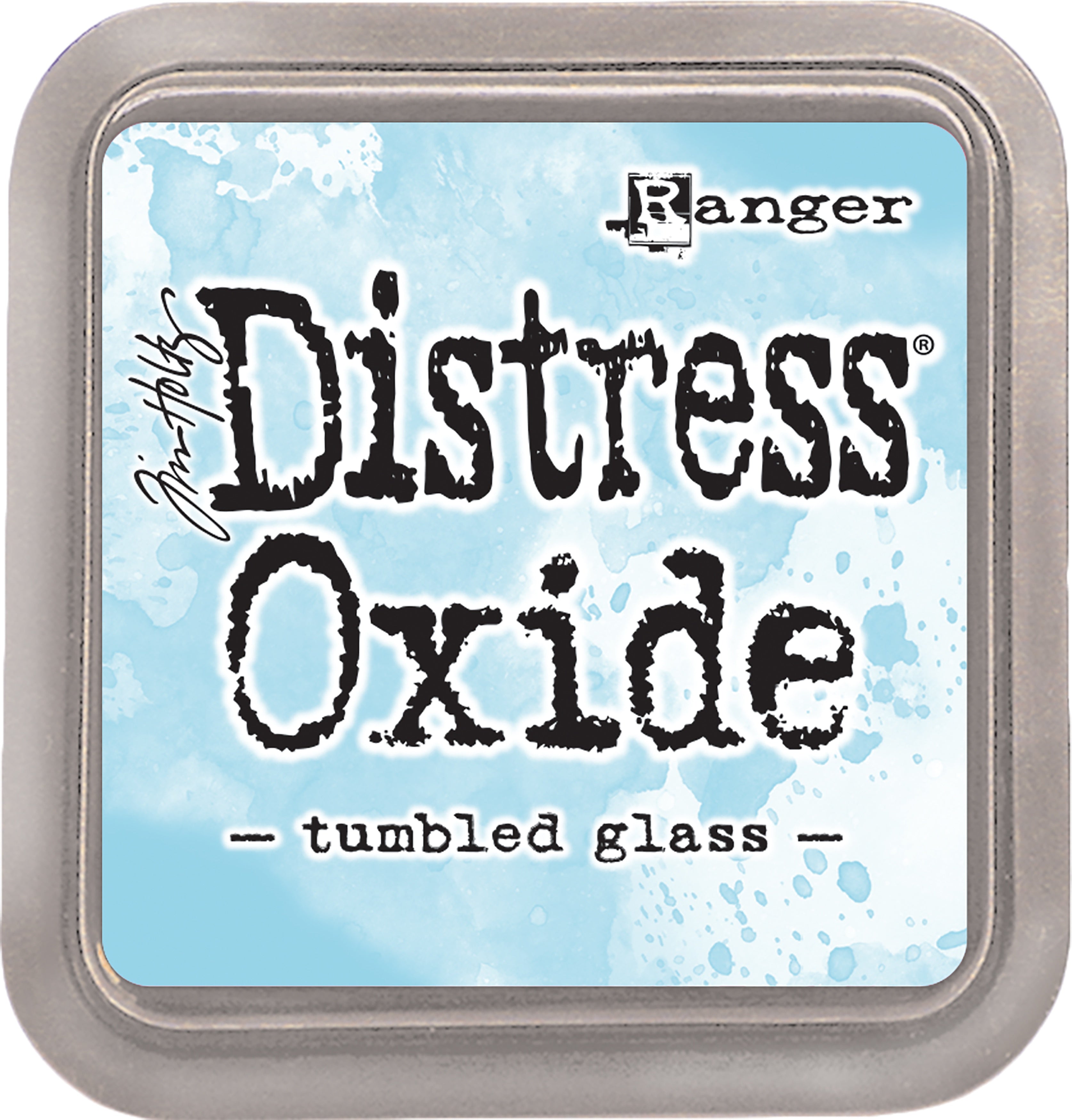 Tim Holtz Distress Oxides Ink Pad Tumbled Glass