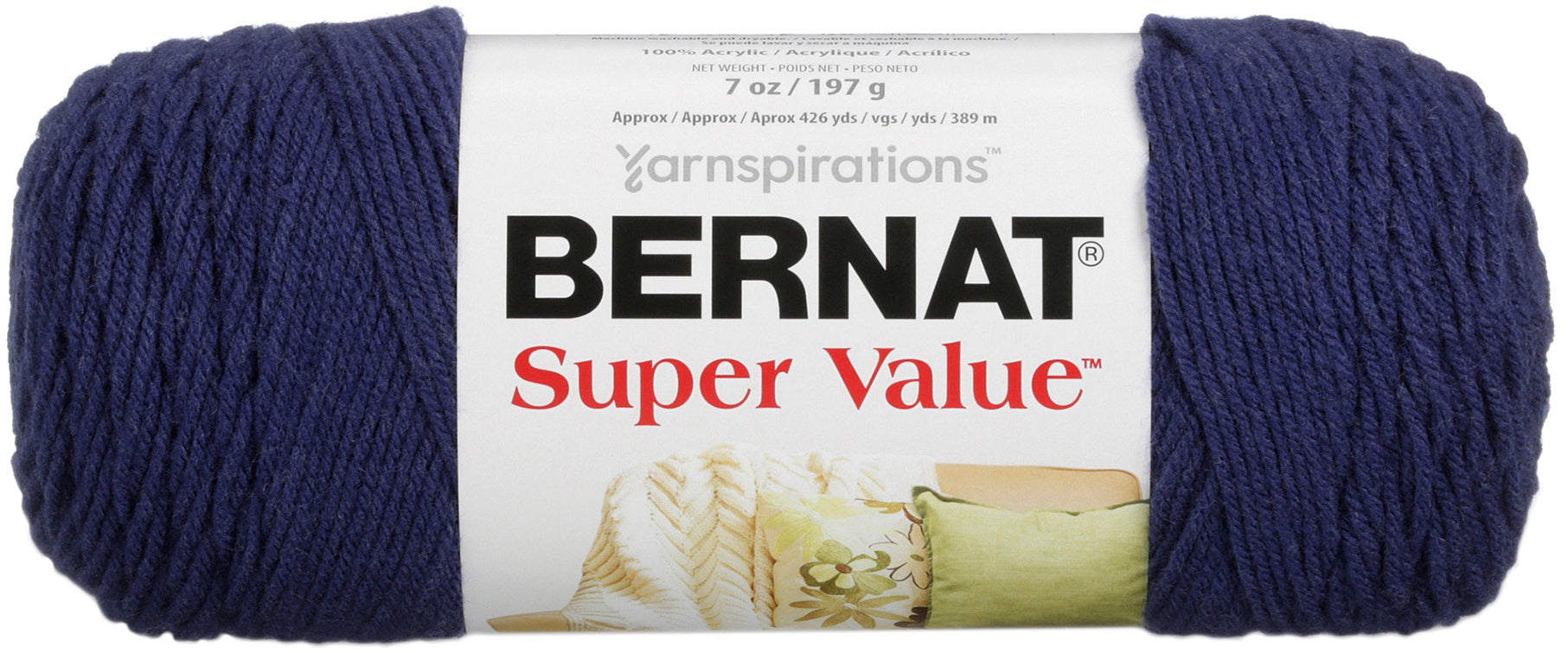 Super Value Solid Yarn Denim Heather