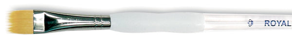 Soft-Grip Golden Taklon Comb Brush 1/4" Width