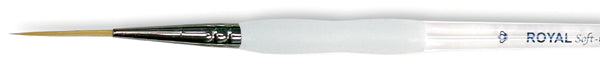 Soft-Grip Golden Taklon Script Liner Brush Size 10/0