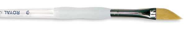 Soft-Grip Golden Taklon Dagger Brush 1/4" Width