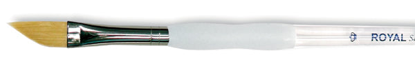 Soft-Grip Golden Taklon Dagger Brush 3/8" Width