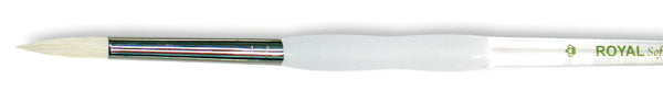 Soft-Grip Bristle Round Brush Size 3