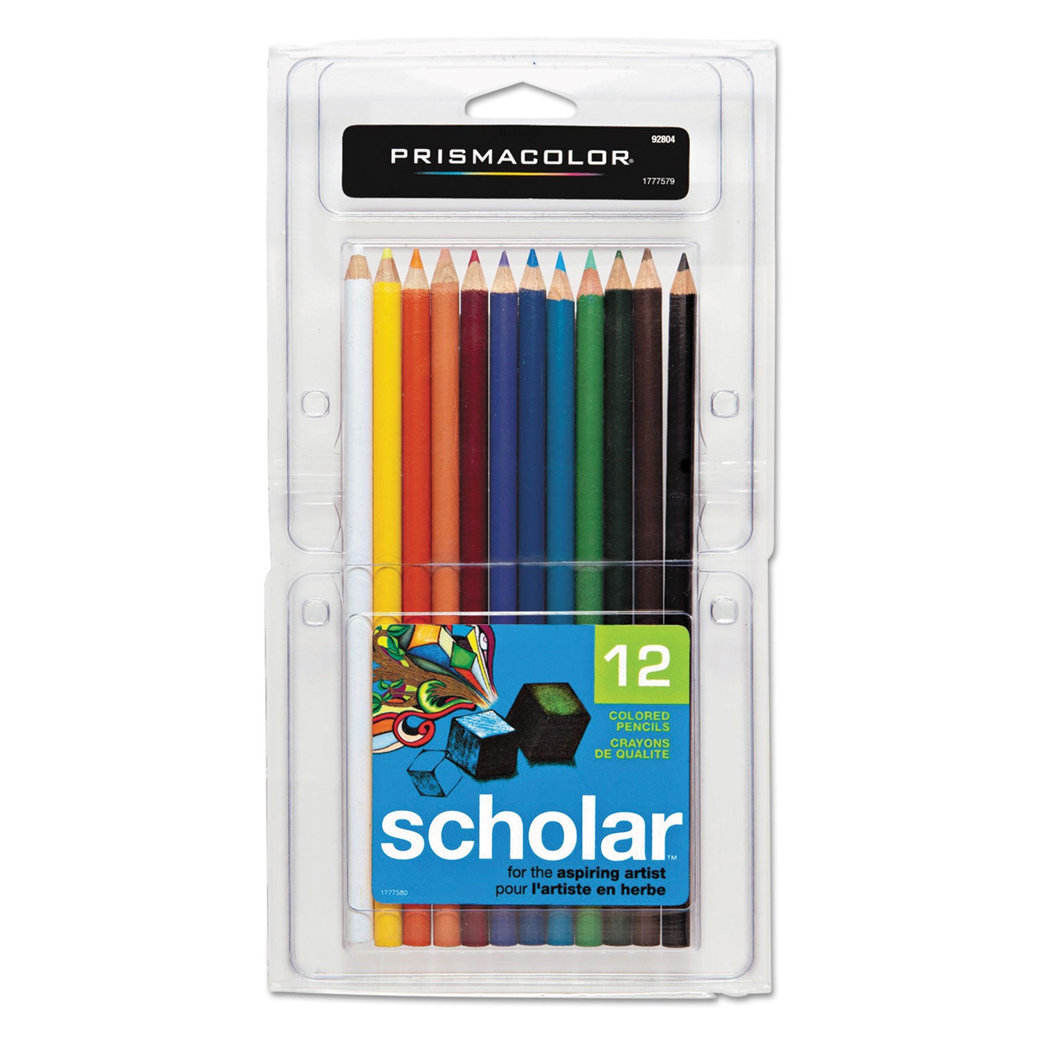 Prismacolor Scholar Colored Pencils 12/Pkg 