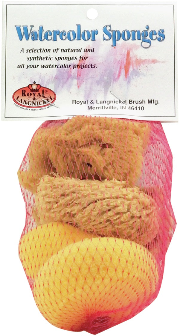 Watercolor Sponges 6/Pkg  