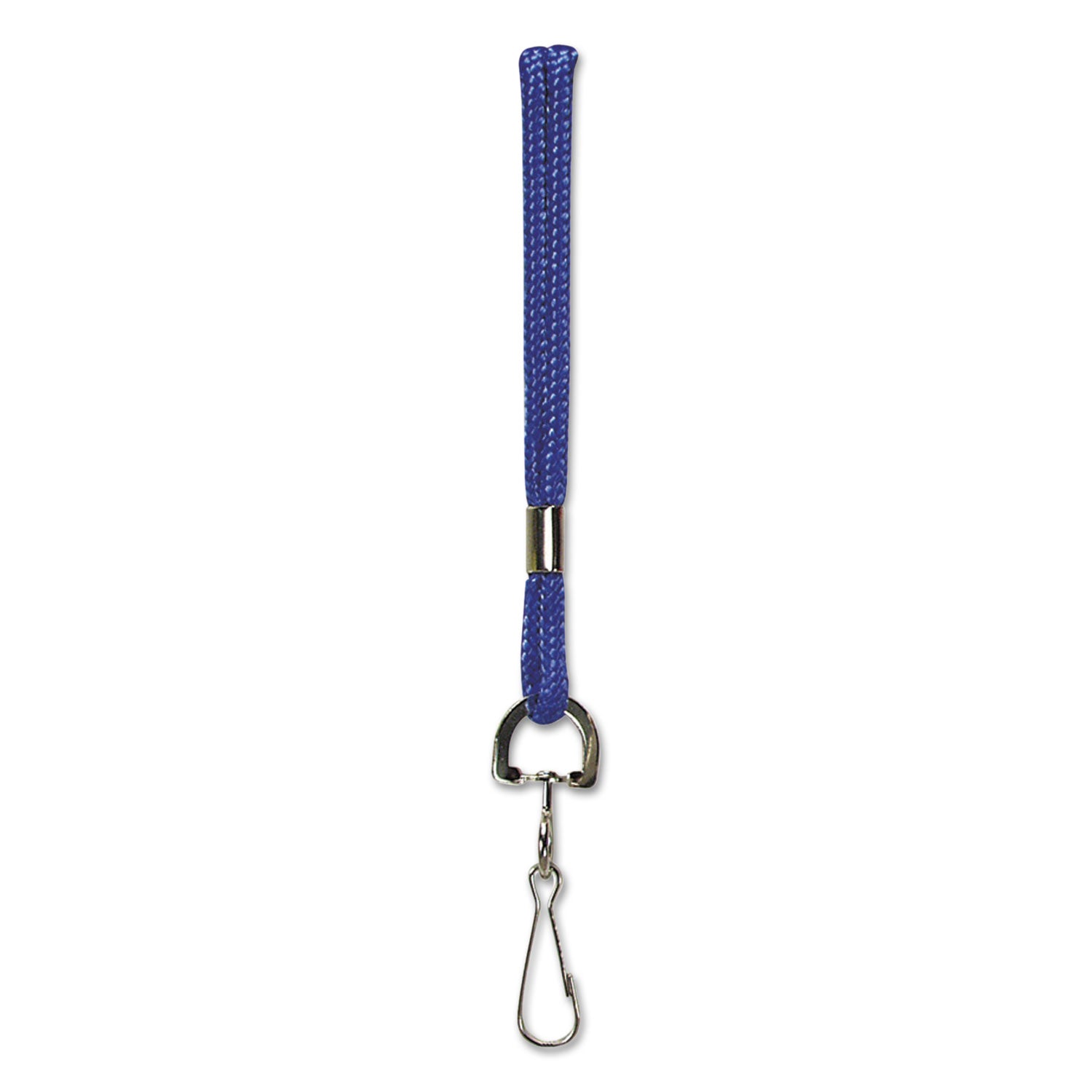 SICURIX® Rope Lanyard with Hook, 36", Nylon, Blue