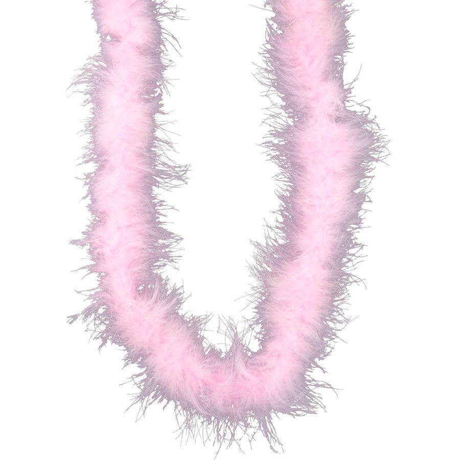 Marabou Feather Boa 72" Light Pink