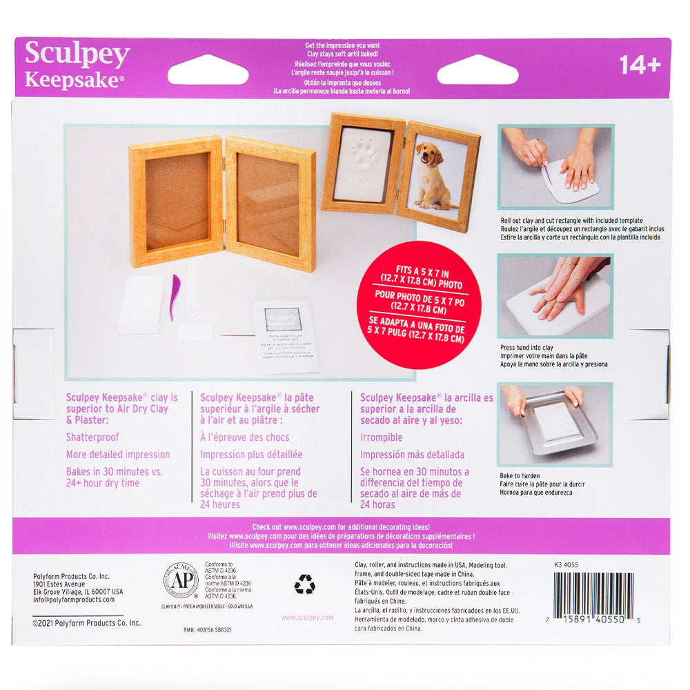 Sculpey Keepsake Kit Pet Frame