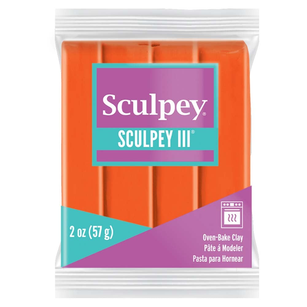 Sculpey III Polymer Clay 2oz Just Orange