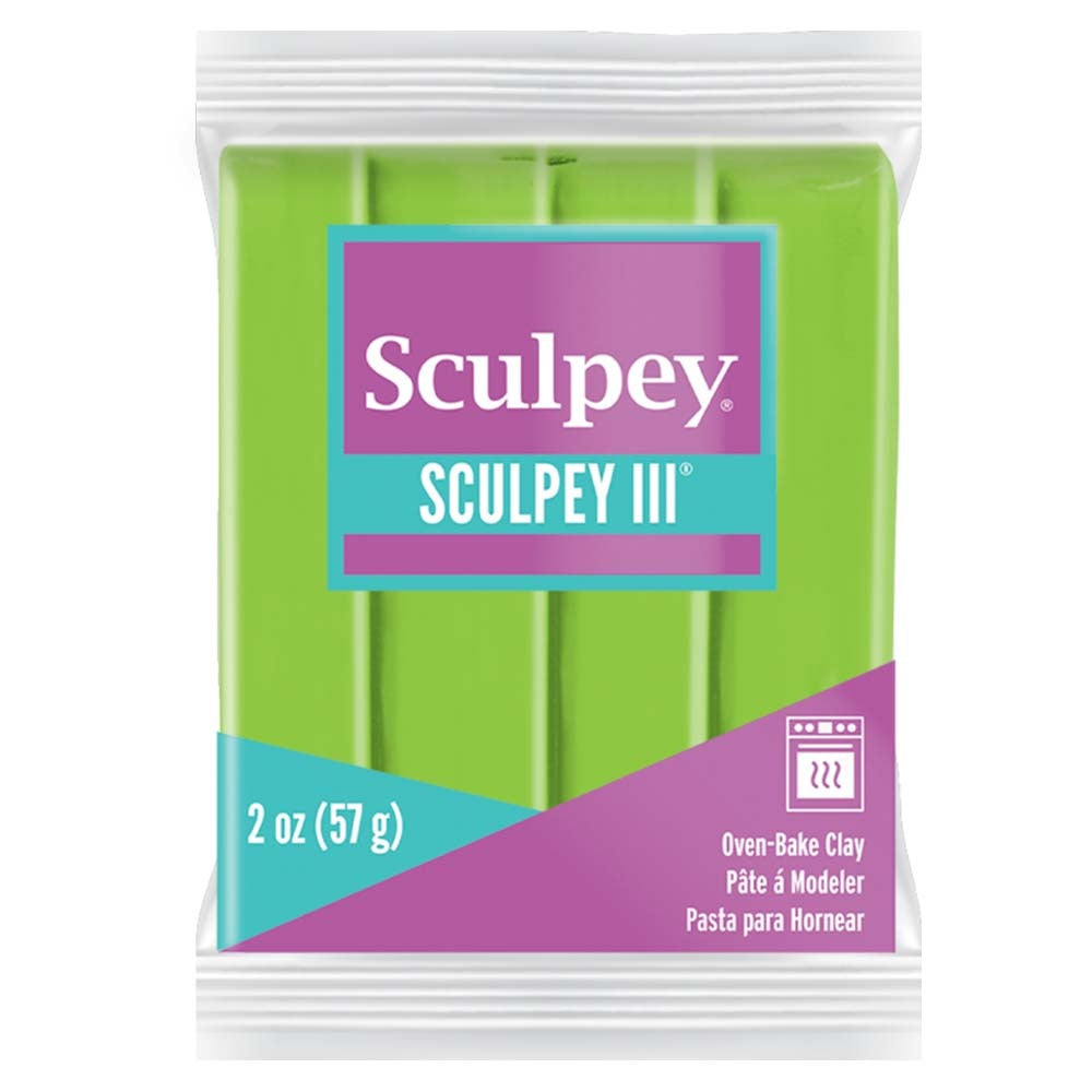 Sculpey III Polymer Clay 2oz Granny Smith
