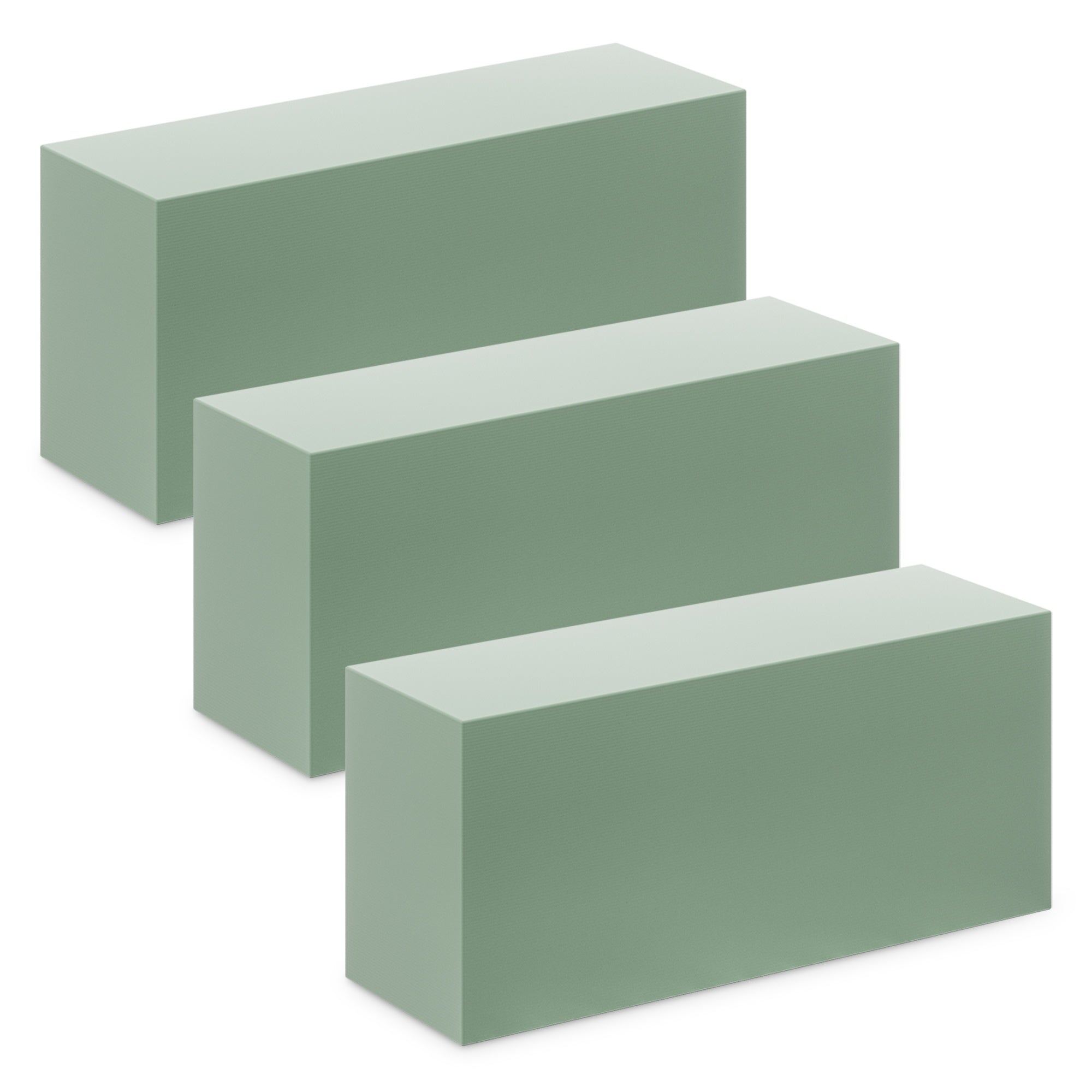 Dry Foam Blocks 3/Pkg 2.625"X3.5"X7.875"