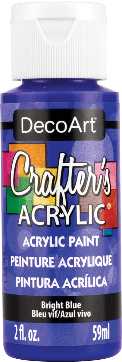 Crafter's Acrylic All-Purpose Paint 2oz Bright Blue
