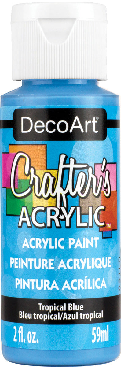 Crafter's Acrylic All-Purpose Paint 2oz Tropical Blue