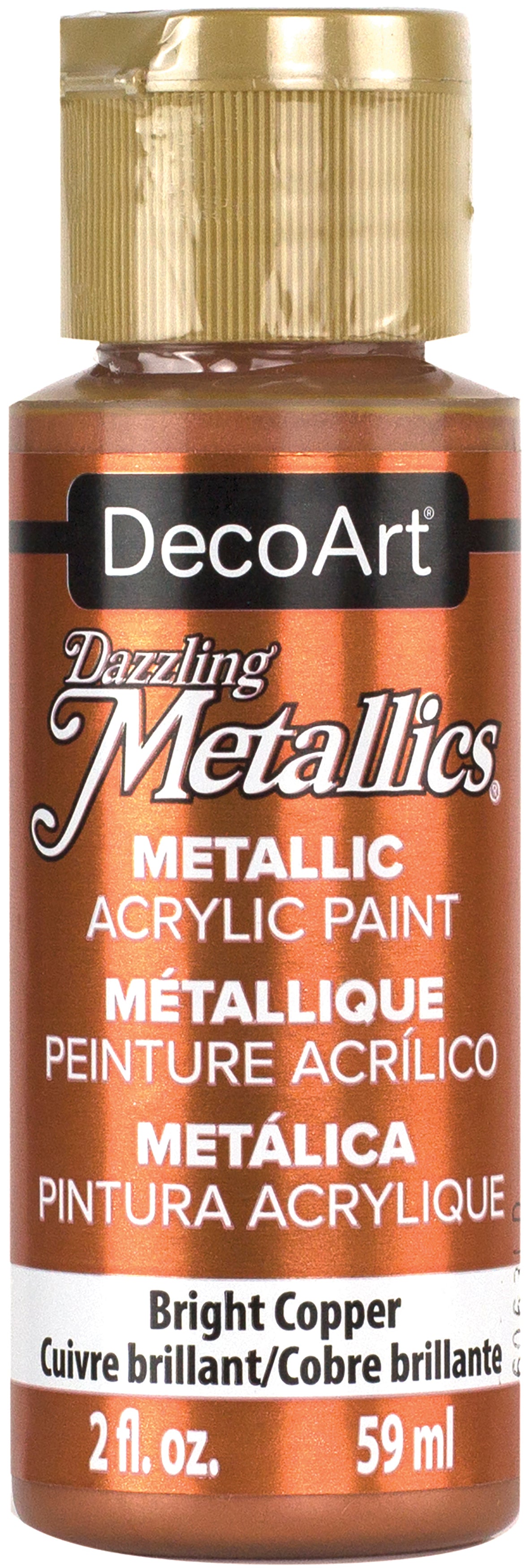 Dazzling Metallics Acrylic Paint 2oz Bright Copper