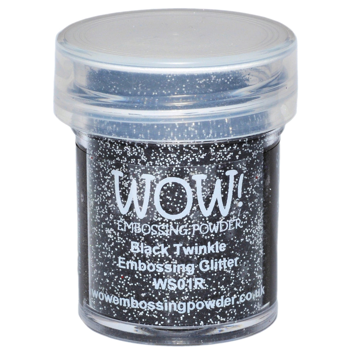 WOW! Embossing Powder 15ml Black Twinkle