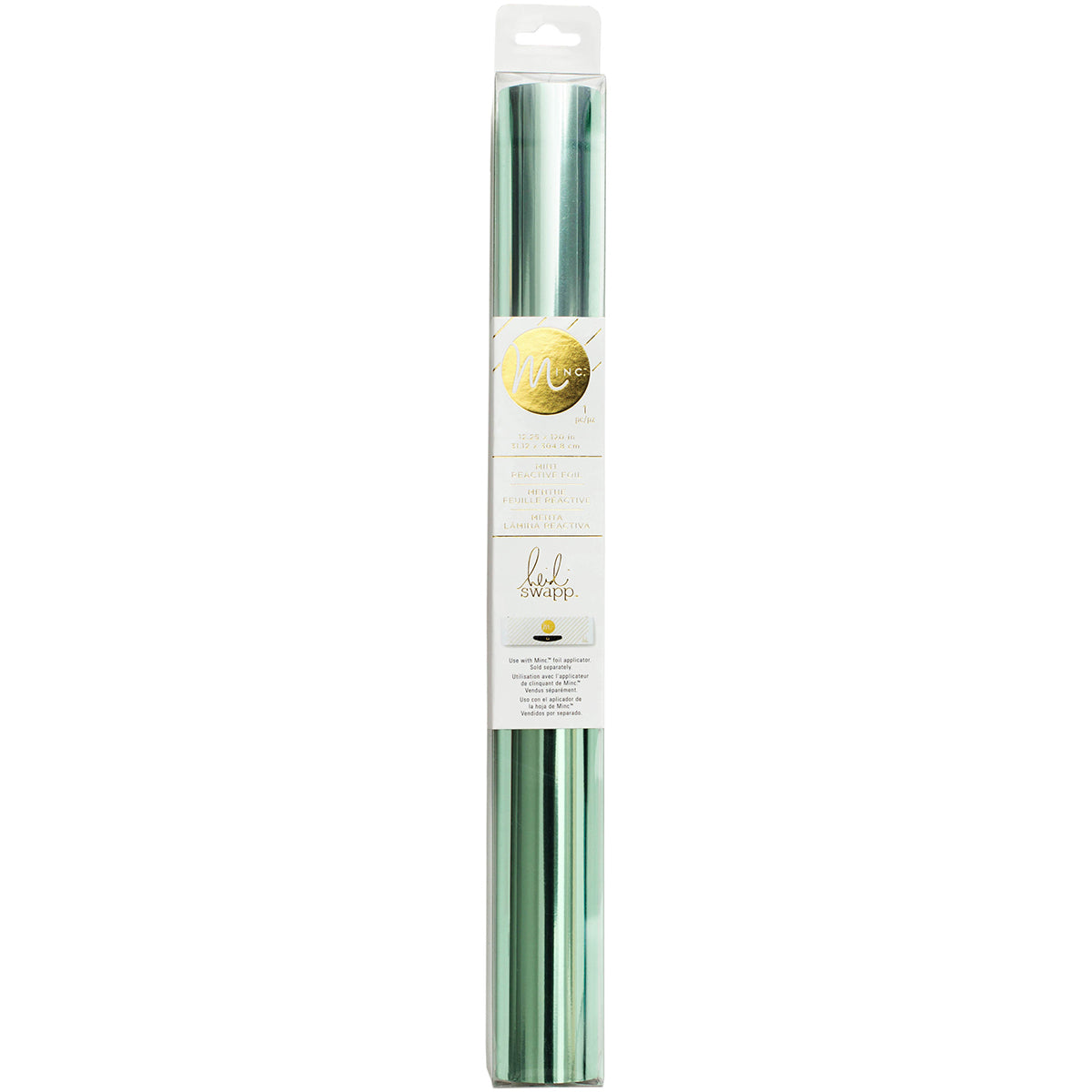 Minc Reactive Foil 12.25" Mint 10' Roll