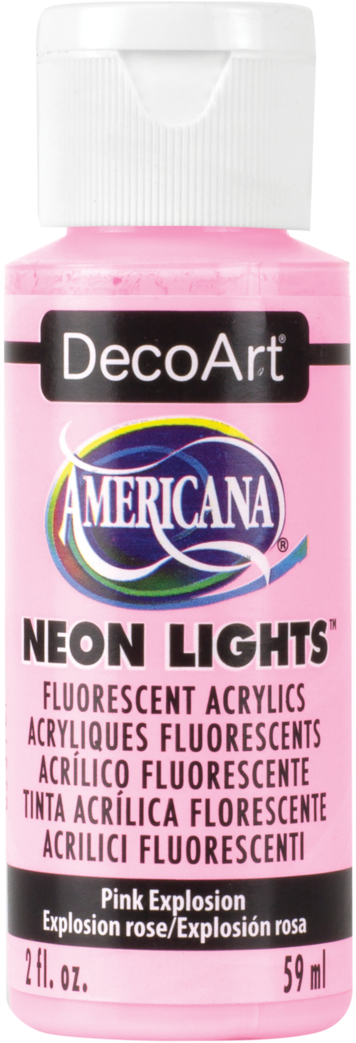 Americana Neon Lights 2oz Pink Explosion