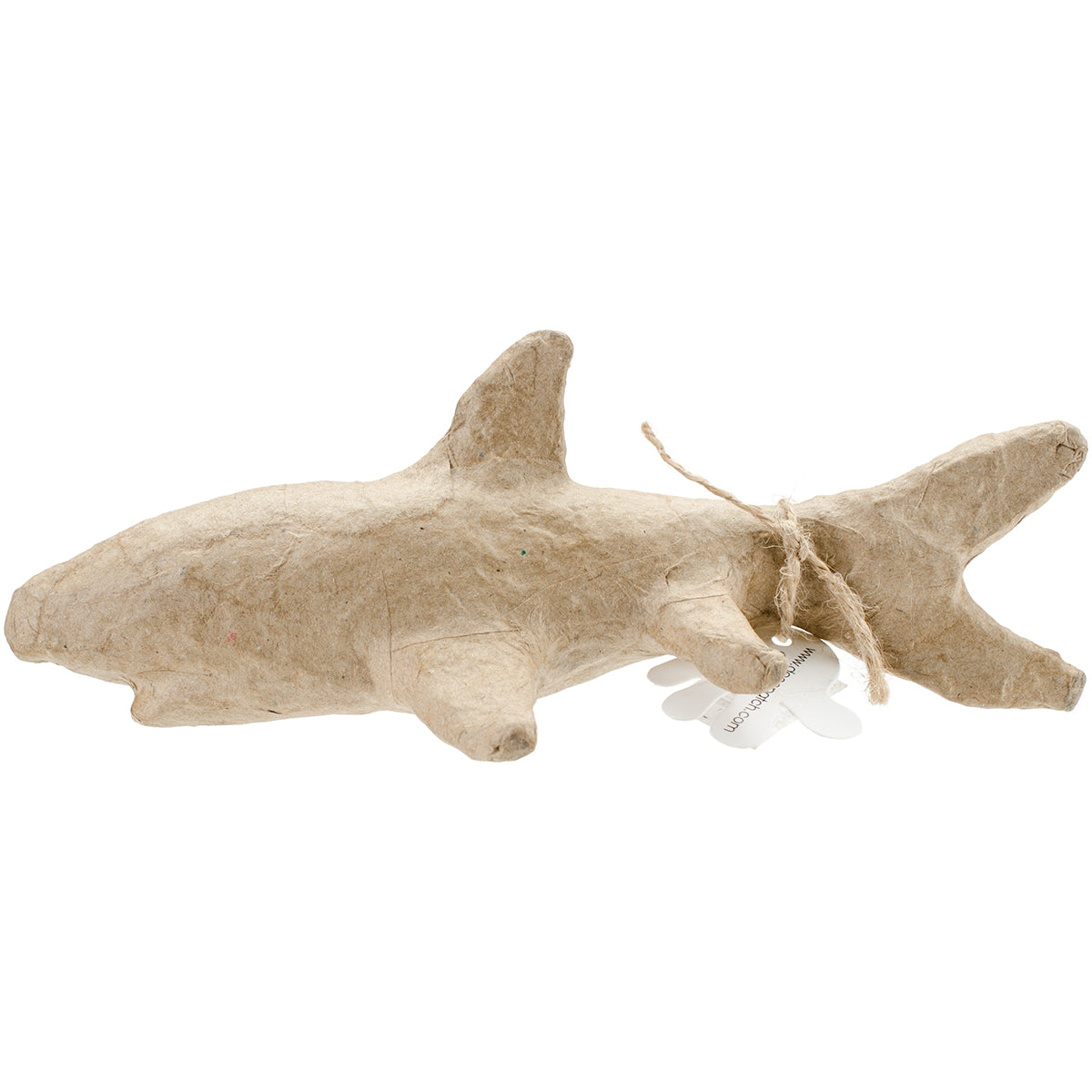 Paper-Mache Figurine 4.5" Shark