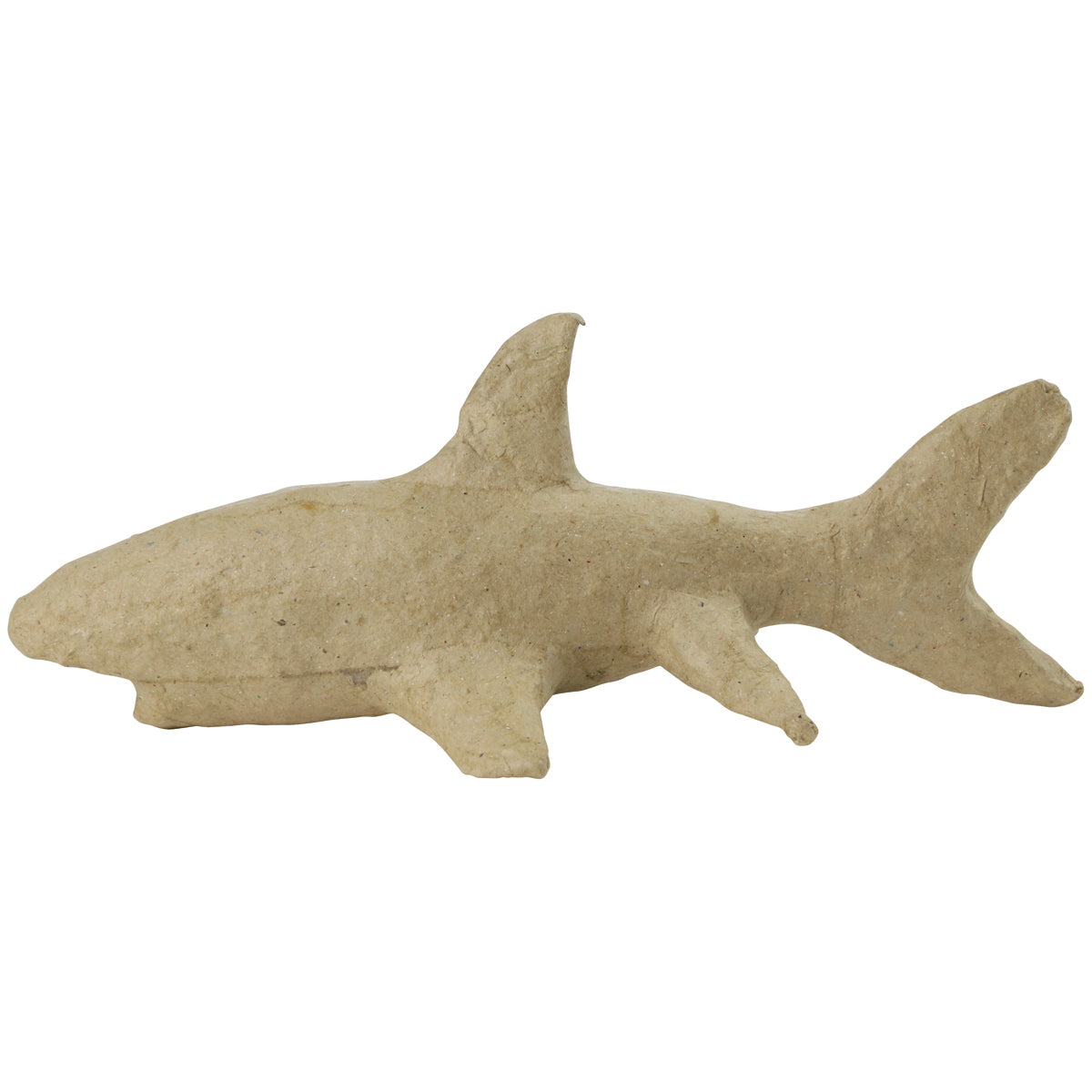 Paper-Mache Figurine 4.5" Shark
