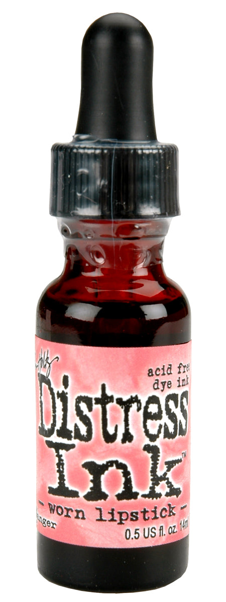 Distress Pad Re-Inker .5oz Worn Lipstick