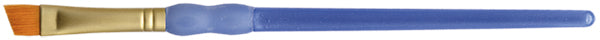Crafter's Choice Gold Taklon Angular Brush 1/8" Width