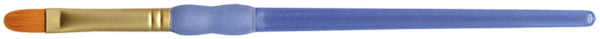 Crafter's Choice Gold Taklon Filbert Brush Size 6